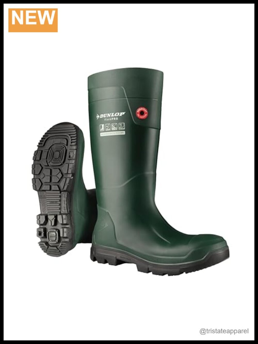 Purofort FieldPRO Waterproof Work Boots Chemical Resistant Mid-Calf